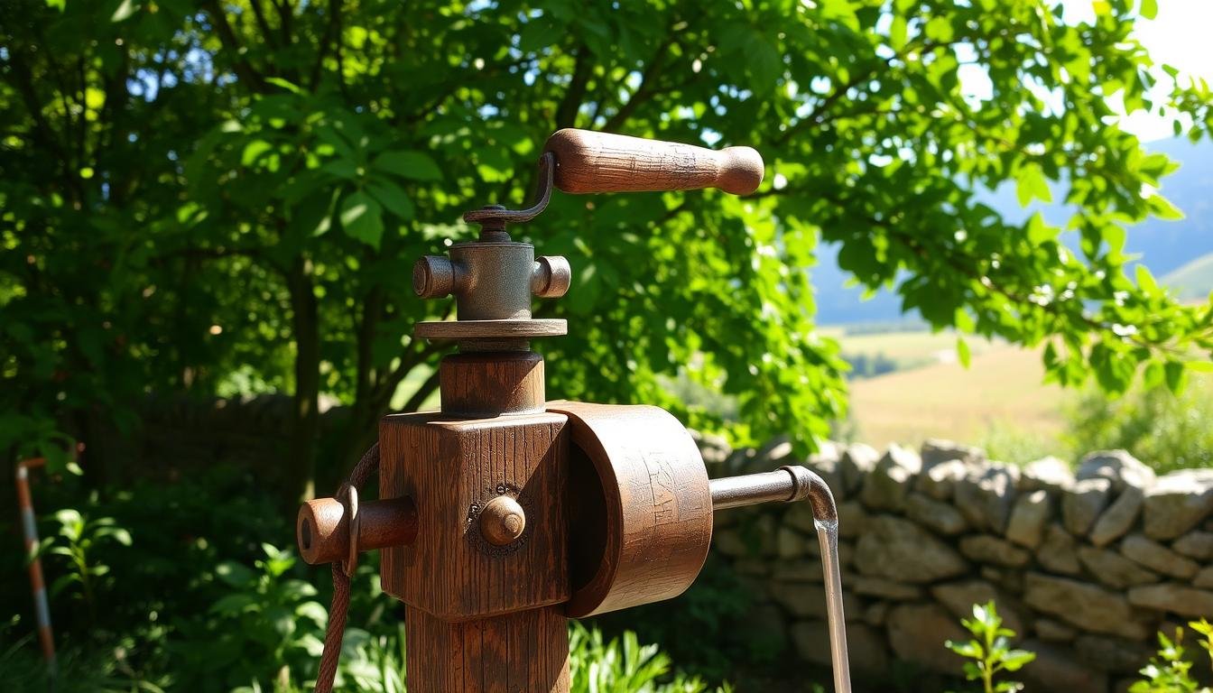 fabriquer une pompe à eau manuelle