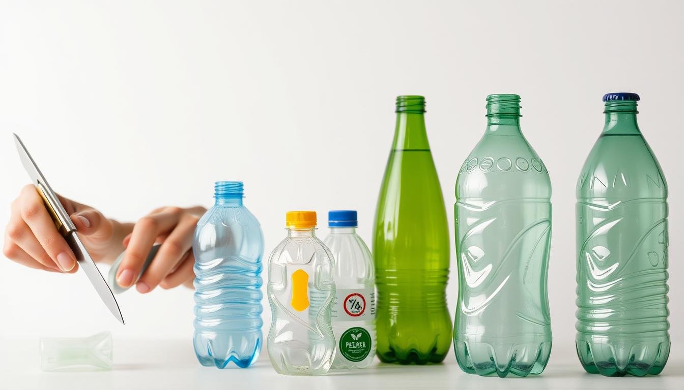 decoupe bouteille plastique