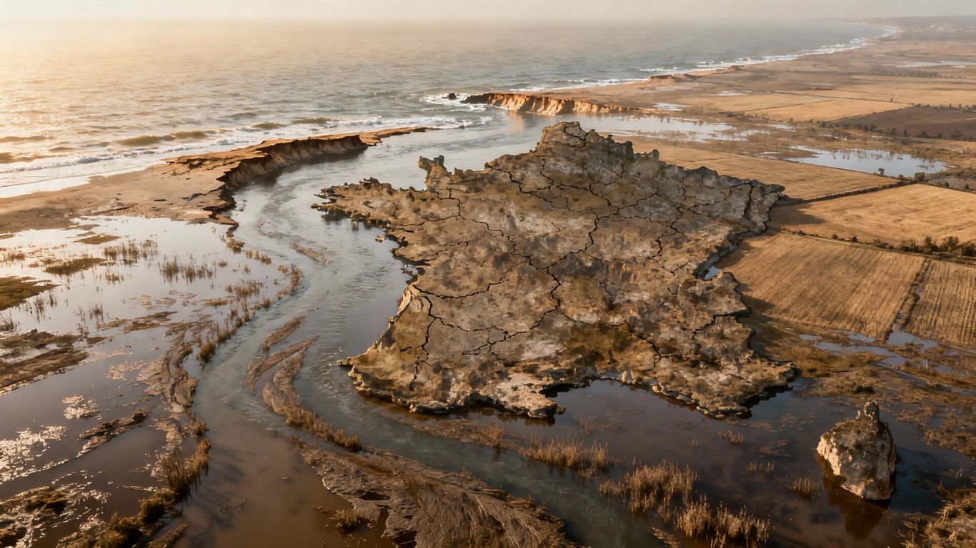 Carte de France 2050 : zones à risque réchauffement climatique